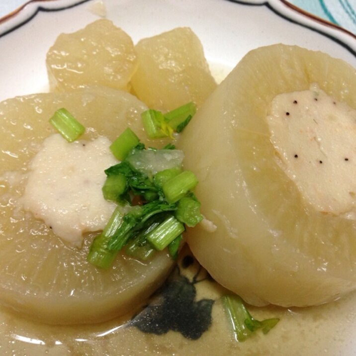 圧力鍋で柔らか大根とエビすり身のほっこり料理 レシピ 作り方 By にいさん6011 楽天レシピ 圧力鍋で柔らか大根とエビすり身のほっこり料理 レシピ 作り方 By にいさん6011 楽天レシピ
